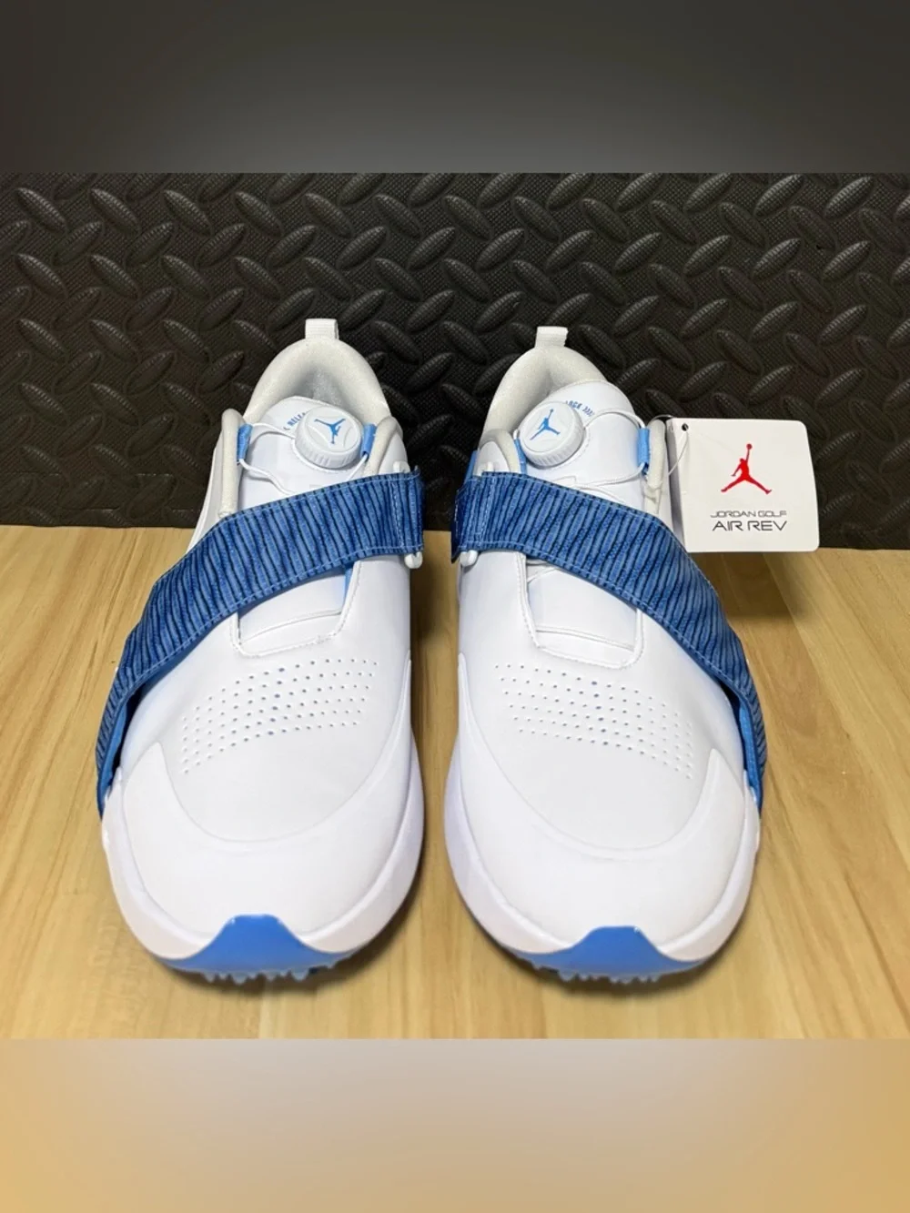 Air Jordan Air Rev Golf Shoes White University Blue UNC FV6338-10 Mens Sizes‎
